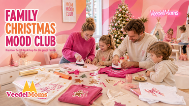 VeedelMoms x MAMAZING // FAMILY CHRISTMAS MOOD CLUB – Kreative Textilgestaltung für die ganze Familie 🎄✨