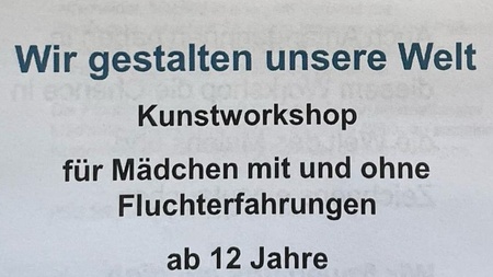Kratzbürsten-Mittwoch: Kunstworkshop für Mädchen ab 12 Jahren (mit und ohne Fluchterfahrungen)