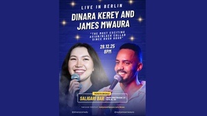 STANDUP COMEDY IN ENGLISH - James Mwaura (NYC) and Dinara Kerey (Berlin)