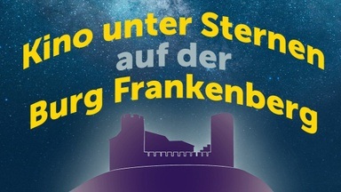 Kino unter Sternen auf der Burg Frankenberg