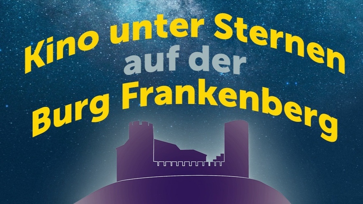 Kino unter Sternen auf der Burg Frankenberg