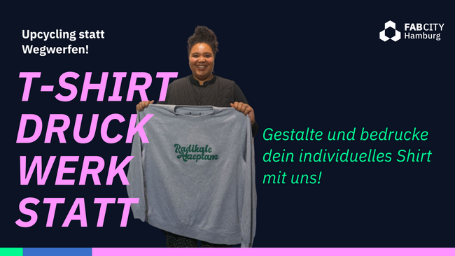Fab City T-Shirt Druckwerkstatt