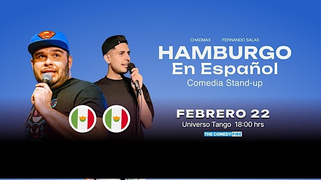 Hamburgo en Español #28 - Comedia stand-up en tu idioma| Desde 2023
