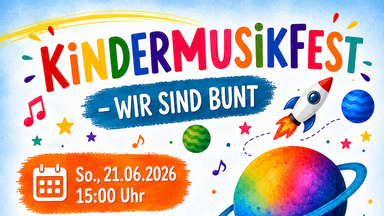Kindermusikfest: Wir sind bunt