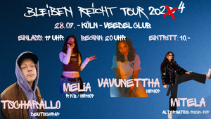 Crossover Over Konzert TSCHARÄLLO x VAVUNETTHA x MELIA x MITELA