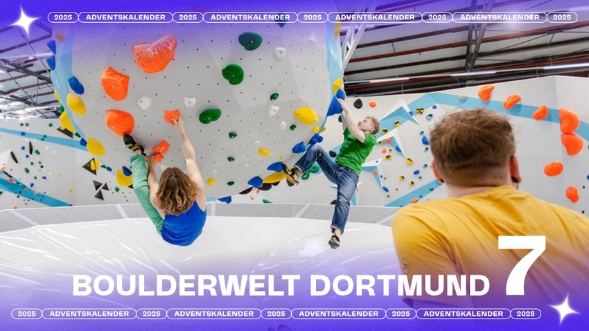 7. Türchen: Boulderwelt Dortmund - 30-Tages-Karte