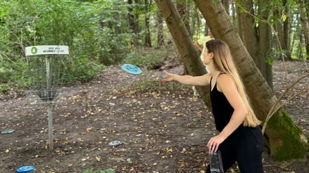 Disc Golf Runde 🥏⛳️