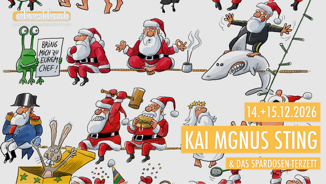 Kai Magnus Sting & das Spardosen-Terzett - " Unter Weihnachtsmännern"