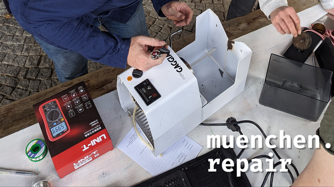 Repair Café im alten Gasteig