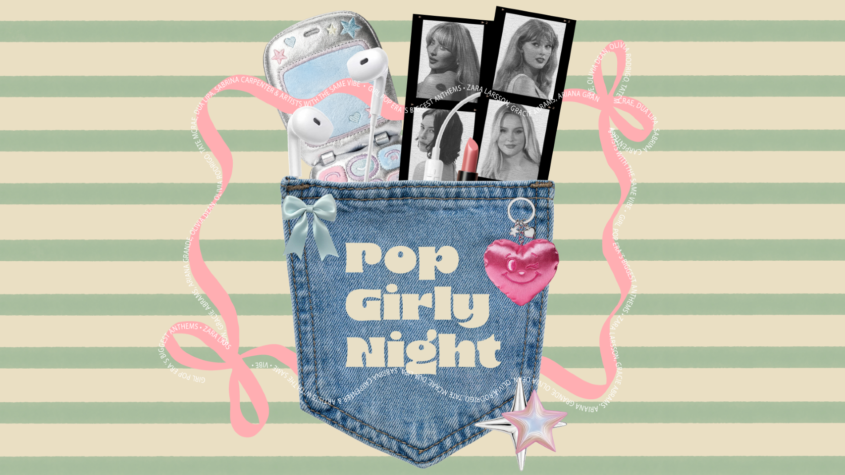 Pop Girly Night - Your party with Power Pop by Zara, Gracie, Taylor, Sabrina and more!