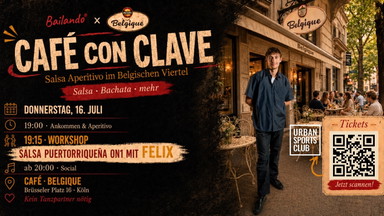 Café con Clave – Salsa & Bachata Aperitivo