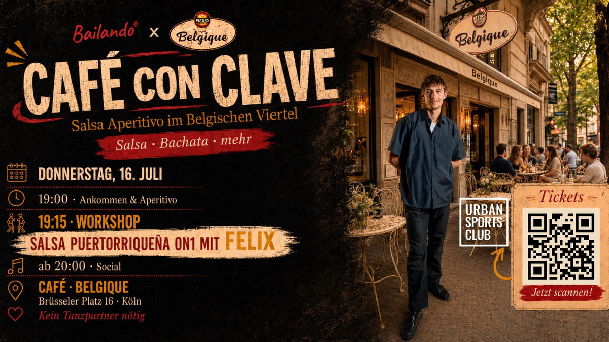 Café con Clave – Salsa & Bachata Aperitivo