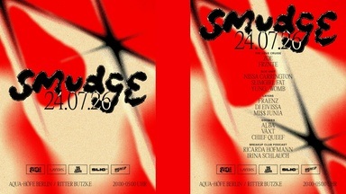 SMUDGE Berlin - Pride Opening Event & Party