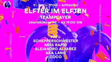 ELFTER IM ELFTEN I ARTHEATER TEAMPLAYER