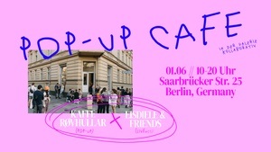 Pop up cafe in @galeriekollaborativ