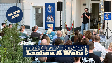 Blueprint Comedy - Lachen & Wein (Open Mic) | Gelsenkirchen (bei gutem Wetter OPEN AIR)