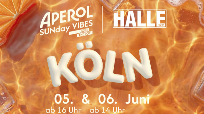 APEROL SUNday VIBES // Samstag, 06. Juni 2026