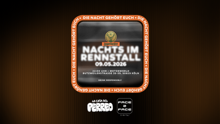 JÄGERMEISTER NACHTS IM RENNSTALL