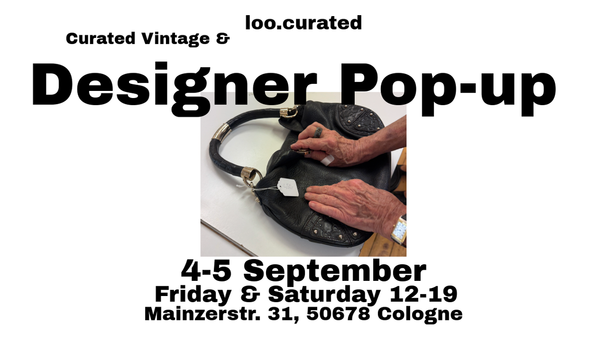 Titelbild der Veranstaltung Vintage Designer Pop-up