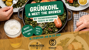 Grünkohl & Meet The Brewer bei Wildwuchs mit Brauereiführung