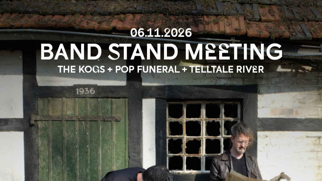 Titelbild der Veranstaltung Band Stand Meeting - Folk + Singer-Songwritter w/ The Kogs, Pop Funeral, Telltale River