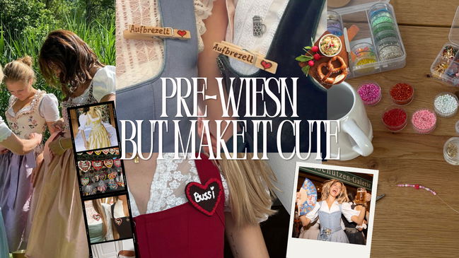 Pre-Wiesn, but make it cute!
