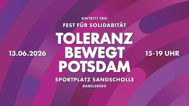 Toleranz bewegt Potsdam