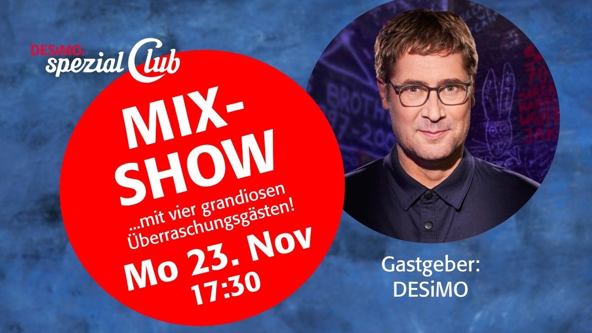 17:30 Club Mix-Show im Apollo • Die Überraschungs-MIX-Show. • Hannover lacht! ...after work...