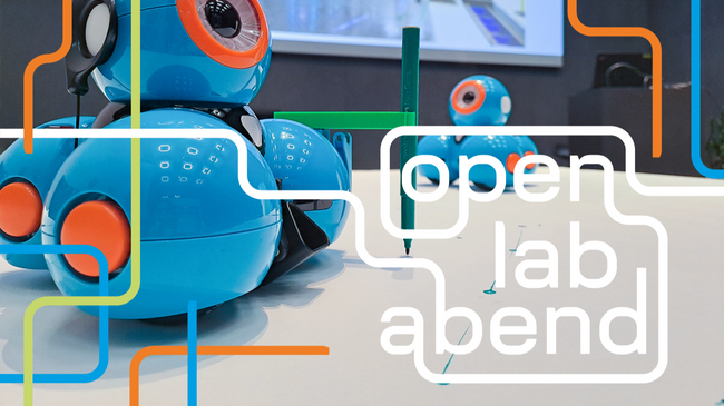 Open Lab Abend: Routen in die Robotik —  Ausprobieren, programmieren, Forschung entdecken