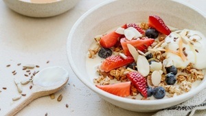 Frühstück im schwedischen [fee-ka] Café