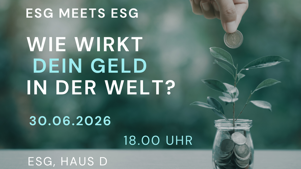 Wie wirkt dein Geld in der Welt?
