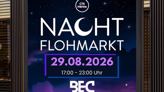 Nachtflohmarkt mit Dj im Bochumer Eventcenter