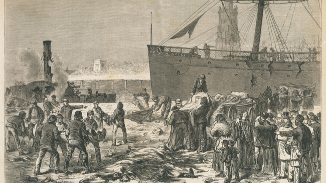 ExtraTour: Bremerhavens "Schwärzester" Tag. Die "Thomas-Katastrophe" vor 150 Jahren