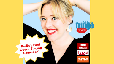 Steph DePrez Breaks Glass: English Stand-up Comedy & Opera Solo Show