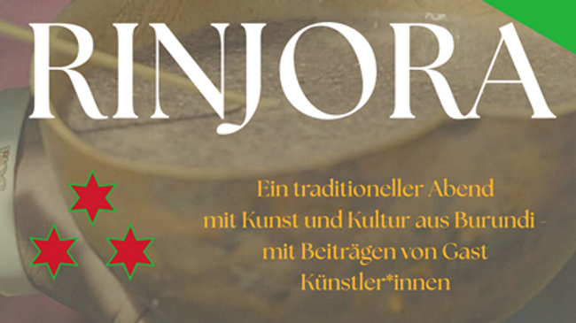Rinjora Ein traditioneller Abend mit Kunst und Kultur aus Burundi