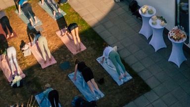 Rooftop Yoga