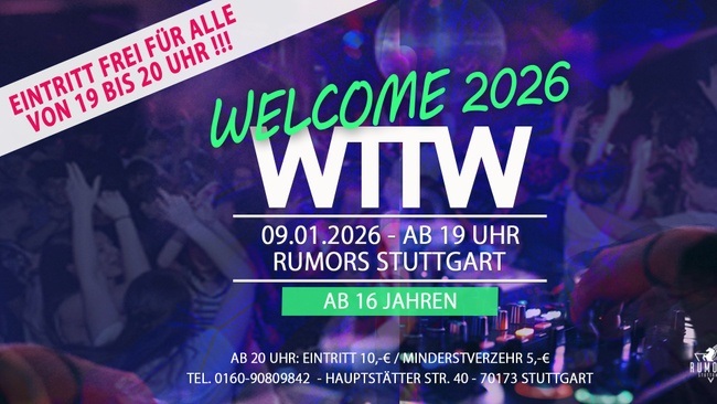 WTTW (ab 16 Jahren) - WELcome 2026
