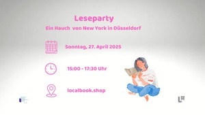 Leseparty: Ein Hauch von New York in Düsseldorf