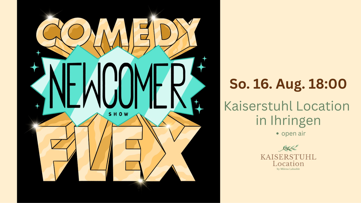 Comedy Flex – Newcomer Show