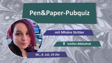 Pen & Paper-Pubquiz mit Mháire Stritter