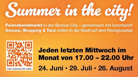 Feierabendmarkt "Summer in the city"
