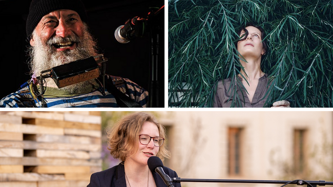 Hörensagen: Drei Künstler:innen – ein Konzert