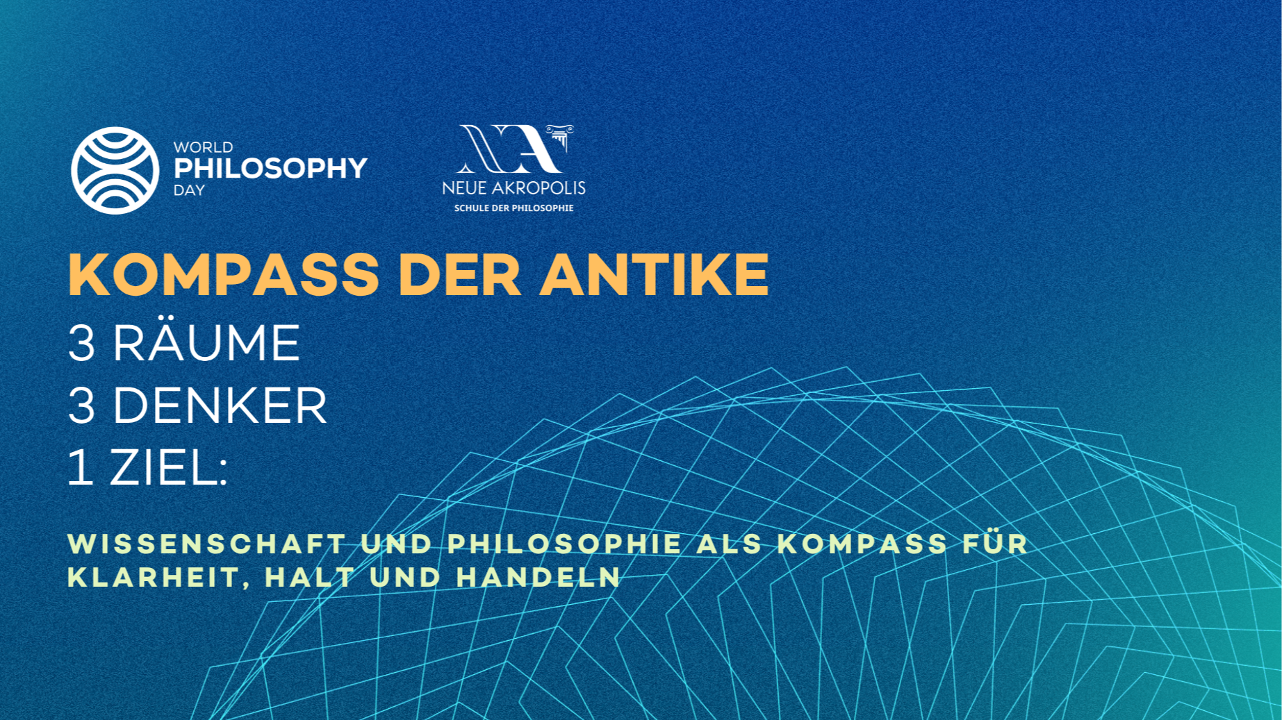 Welttag der Philosophie - Kompass der Antike