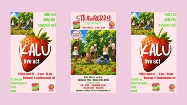 KALU´s Strawberry Releaseparty