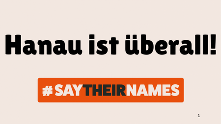 19.Februar – #HANAUISTÜBERALL / DEMO