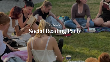 Outdoor Social Reading Party