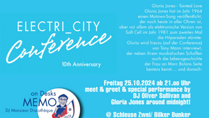 Barabend mit DJ-Set – ELECTRI_CITY CONFERENCE