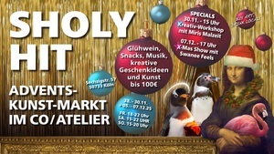 Sholy Hit - der legendäre Weihnachtsmarkt in Nippes für Kunst unter 100€