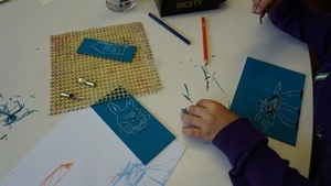 Linoldruck - Schnitt für Schnitt ins Wochenende