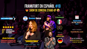 Frankfurt en español #10 - Showcase de comedia stand-up | Desde 2023